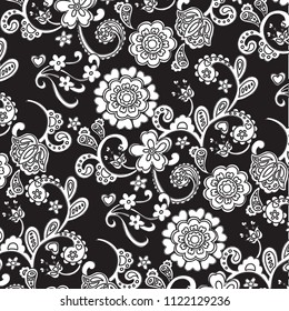 floral pattern vector design