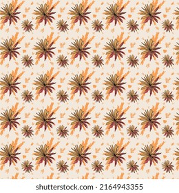 Floral pattern. Vector design for wallpaper, cover, interior