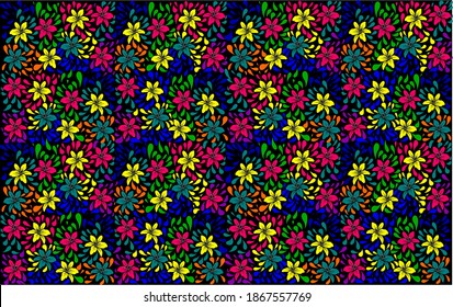 Floral pattern vector illustration