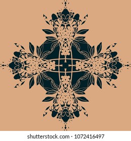 floral pattern vector illustration eps10