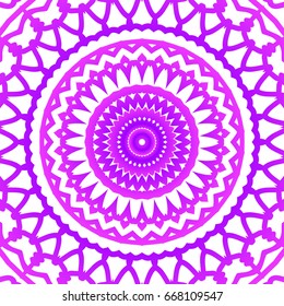Floral pattern. vector illustration. hand drawn henna india tribal paisley background. purple color