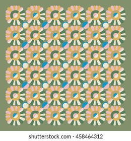 floral pattern, vector image