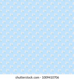 floral pattern in vector in pale blue background