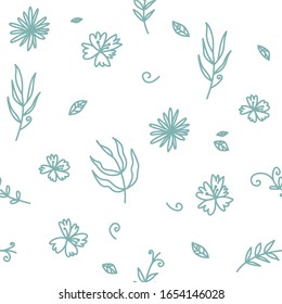 Floral pattern vector. The set of hand drawn vector decorative elements for your design. Leaves, swirls, floral elements, circular frames, borders, dividers. graphic. Nature design elements. 