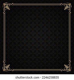 floral pattern, and vintage frame