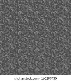 floral pattern. Vintage vector illustration.