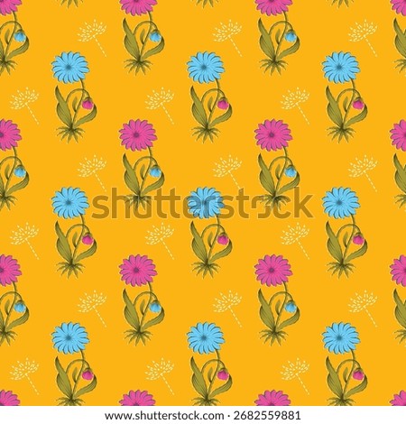 floral pattern, wall paper design ,allure pattern