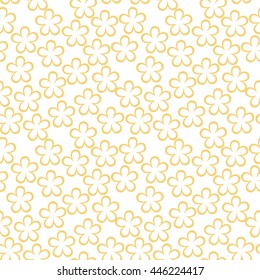 Floral pattern. Wallpaper baroque, Seamless vector background, black & white