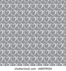 Floral pattern. Wallpaper baroque, Seamless vector background, black & white