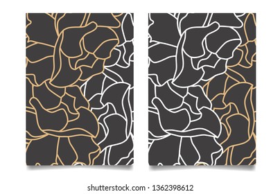 Floral pattern for wallpaper or fabric.