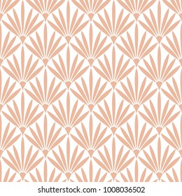 Floral pattern. Wallpaper seamless vector background. Pink and white ornament. Graphic modern pattern