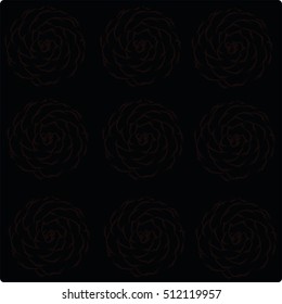 Floral pattern in watercolor style. Design for poster, card, invitation, placard, brochure, wallpaper, the cloth. Vector.
