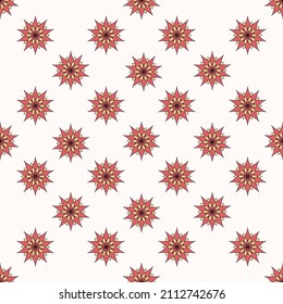 Floral pattern and wavy lines for use in textiles. Vector images for use in website design