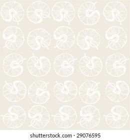 floral pattern white on light lines