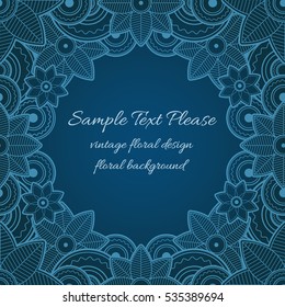 Floral pattern,invitation, ornament, winter background.