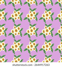 Padrão floral, plano de fundo rosa, flores tropicais, design sem costura, impressão botânica
