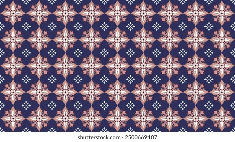 Floral patterns, geometric patterns Seamless patterns for textiles, wallpaper, clothing, curtains, pillows, ceramic tile patterns.