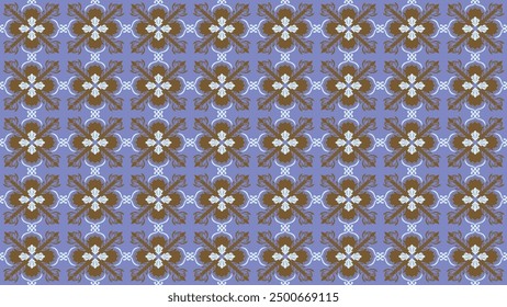 Floral patterns, geometric patterns Seamless patterns for textiles, wallpaper, clothing, curtains, pillows, ceramic tile patterns.