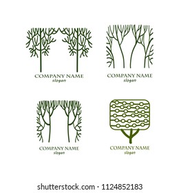 floral patterns logo and symbols