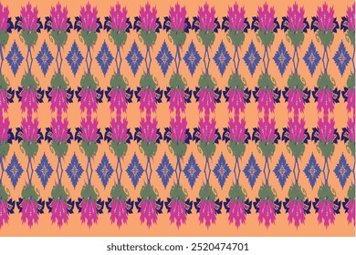 Patrones florales, ver arte que hace que los espectadores se sientan renovados, brillantes. Dichos patrones de tela se pueden usar como fundas de almohadas, cortinas, sábanas, chales o se pueden cortar en Conjuntos de ropa, dependiendo del usuario