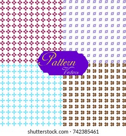 Floral patterns vector design