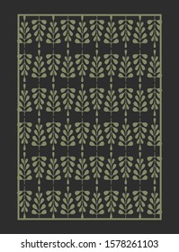 floral pattern.wallpaper. Vector illustration. leaf background. Elegant card