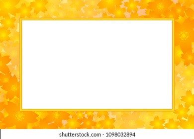 Floral picture frame