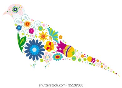 floral pigeon