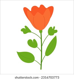 Floral plant element for beautiful design