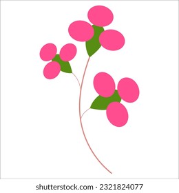 Floral plant element for beautiful design.