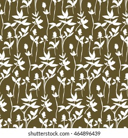 floral plant pattern