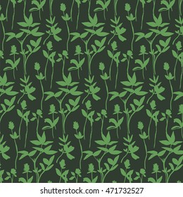 floral plant pattern