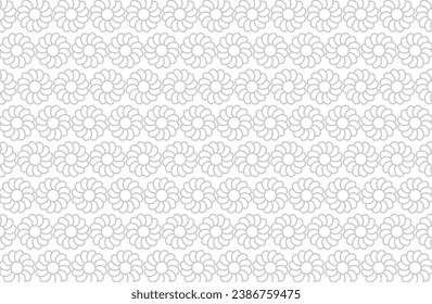 floral and plant seamless pattern background