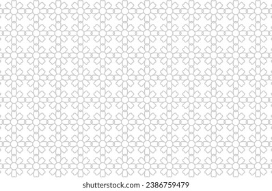 floral and plant seamless pattern background