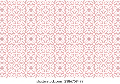 floral and plant seamless pattern background