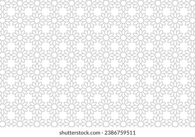 fondo de patrón fluido floral y vegetal