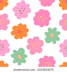 
Floral plant seamless pattern for beautiful design.