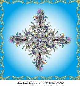 Floral agradable y sin costuras. impresión de flores vectoriales. Ilustración de contorno vintage. Cruzar.