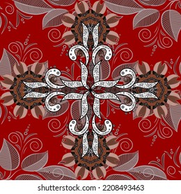 Floral pleasant seamless pattern. vector flower print. Vintage outline illustration. vector Tender fabric pattern.
