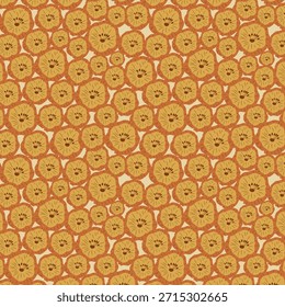 Floral Pop seamless vector pattern
