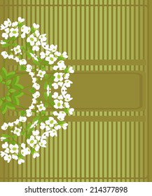 Floral postcard 6