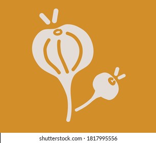 Floral poster. Minimalist modern illustration perfect for postcard