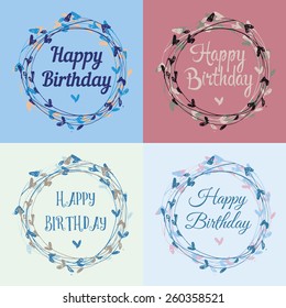 Floral present card