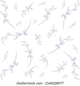 floral print pattern vector template