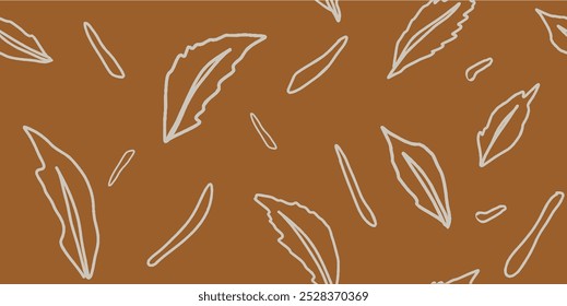Floral print. Seamless pattern. Hand drawn style. Collage contemporary print. Fashionable template for design.
