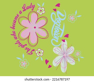 Floral print vector designs for Girls.