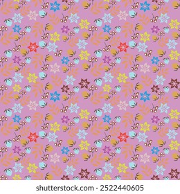 Impressão floral. Vetor vintage ilustração flores, folhas, quadro, padrão para fundo, fundo. Moderno padrão sem emenda. Modelo na moda para convites de design ou casamento