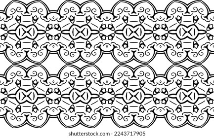 floral repeated pattern design, vintage pattern 