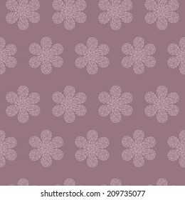 floral repeating pattern. Vector illustration