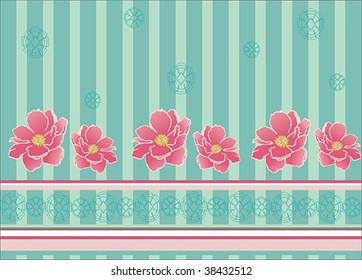 Floral Retro Pattern